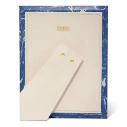 Cassiel Mosaic Frame in Lapis 5 x 7