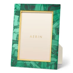 Cassiel Mosaic Frame in Malachite 5 x 7