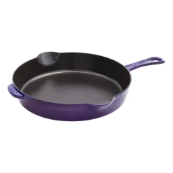 Cast Iron 11-inch Traditional Skillet in Dark Blue