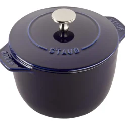 Cast Iron 1.5-qt Petite French Oven in Dark Blue