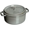 Cast Iron 5.5-qt Round Cocotte in Graphite Grey
