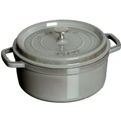 Cast Iron 5.5-qt Round Cocotte in Graphite Grey