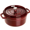 Cast Iron 5.5-qt Round Cocotte in Grenadine