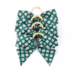 Castleton Napkin Rings in Green, Set of 4