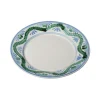Caterpillar Blue Dinner Plate
