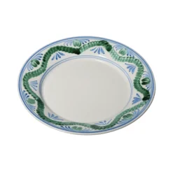 Caterpillar Blue Dinner Plate