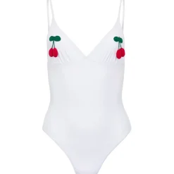 Catherine in White with Cherries