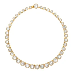 Catherine Round Rivière in White