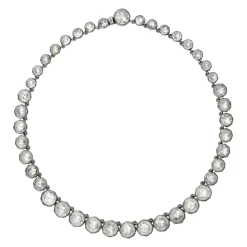 Catherine Round Rivière in White