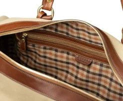 Cavalier II No. 97 Duffel Bag in Twill & Vintage Tan