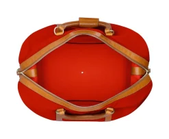 Cavalier II No. 97 in Signal Red - Vintage Tan