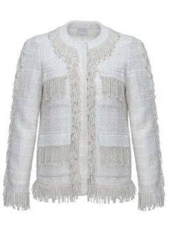 Cecile Jacket White Tweed