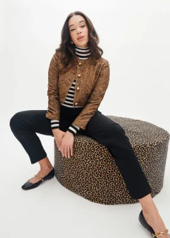 Cecilia Jacket in Bronze Brocade