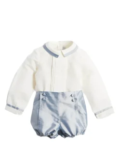 Celebration Set in Blue Silk