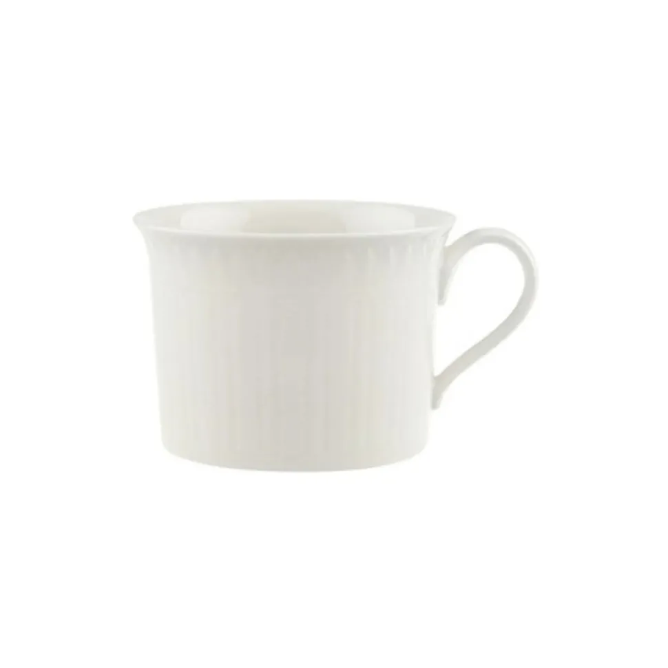 Cellini Breakfast Cup in White
