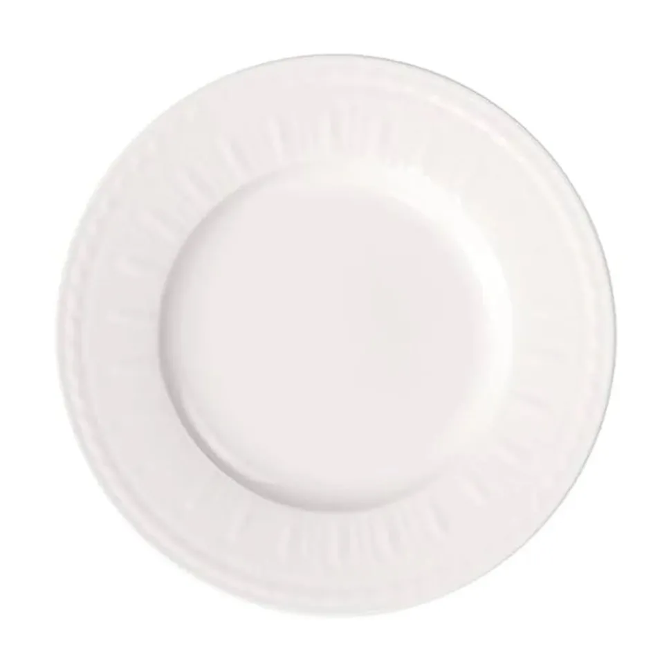 Cellini Dinner Plate in White