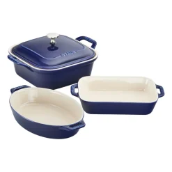 Ceramics Baking Dish Set, Set of 4