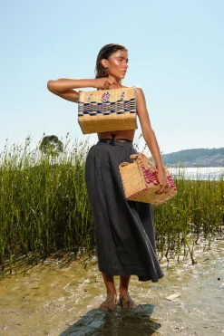 Chacha Large Basket Bag