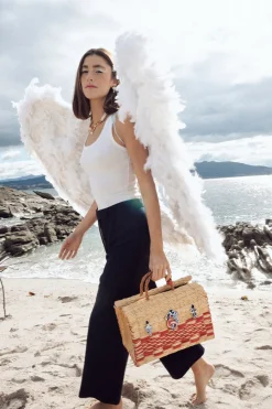 Chacha Large Basket Bag