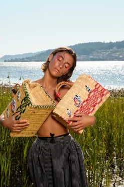 Chacha Large Basket Bag