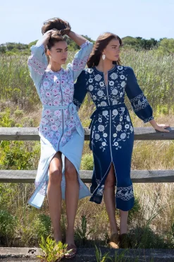 Chambray Blythe Belted Dress