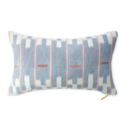 Chambray Lattice Baule Pillow
