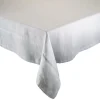 Chambray Tablecloth in Gray