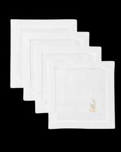 Champagne Celebration Cocktail Napkins, Set of 4