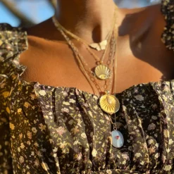 Charleston JW Original Pendant Coin Necklace