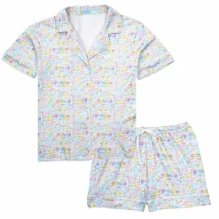 Charleston Women's Button Front Short Pajama Set