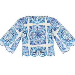 Charlize Scallop Top