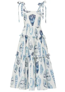 Charlotte Dress In Coquina