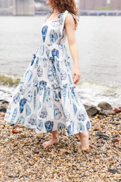 Charlotte Dress In Coquina