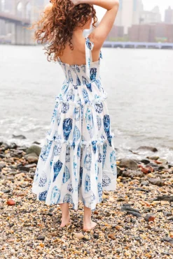 Charlotte Dress In Coquina