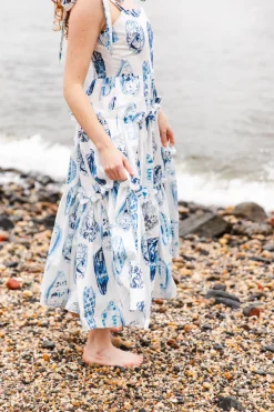 Charlotte Dress In Coquina