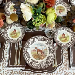 Charlotte Napkin in Cocoa, Set of 4