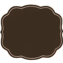 Charlotte Placemat in Cocoa, Set of 4