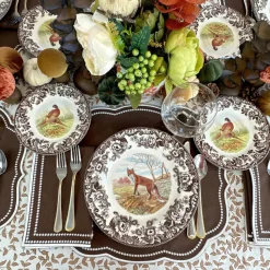 Charlotte Placemat in Cocoa, Set of 4