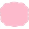 Charlotte Placemat in Pink, Set of 4