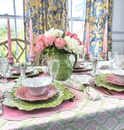 Charlotte Placemat in Pink, Set of 4
