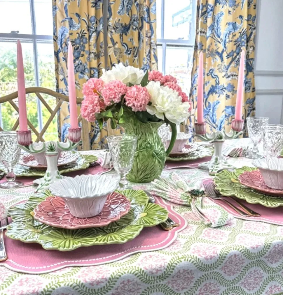 Charlotte Placemat in Pink, Set of 4
