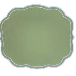 Charlotte Placemat in Sage, Set of 4