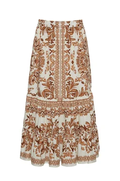 Chase Skirt in Saltaire Brown