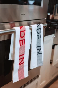 Chef Towels in Truffle Black