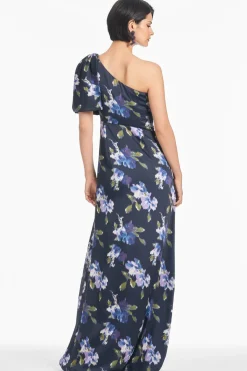 Chelsea Gown in Midnight Corsage