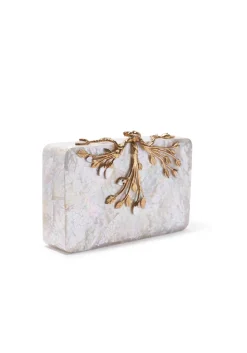 Cheval Clutch in White