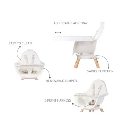 Childhome Evolu ONE.80° High Chair