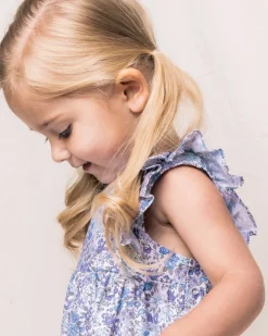 Children’s Fleur D'Azur Ruffled Romper