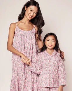 Children’s Fleurs de Rose Pajama Set