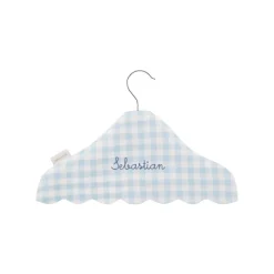 Children's Hanger in Blue Gingham